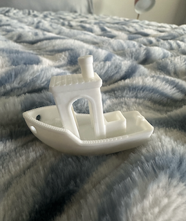 Finished 3DBenchy tugboat print